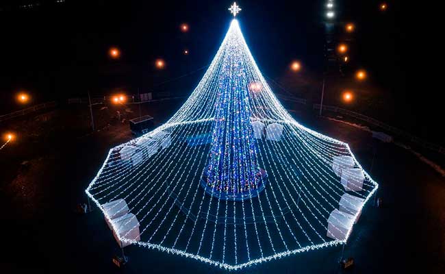 Главная елка в городе Лида