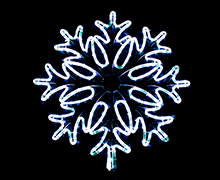 Световой мотив "Снежинка" LED SF-0215, LED MF-147